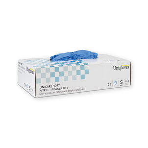 Picture of Nitrile Powder Free Gloves Box 100 Small - 052
