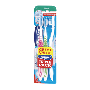 Picture of Wisdom Toothbrush Reg Plus Firm Trip Pk - 1110FTC
