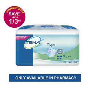 Picture of Tena Flex Super Small 30's * - 2293801