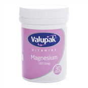 Picture of Valupak Magnesium 187.5mg 30s - 2710531