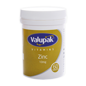 Picture of Valupak Zinc 10mg 60s - 2710572