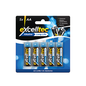 Picture of Excelltec AA Alkaline Batteries 5Pk - 316487