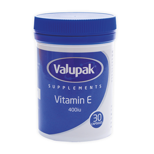 Picture of Valupak Vitamin E Caps 400iu 30s - 3408077