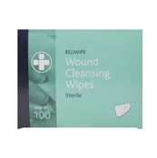Picture of Moist Saline Cleansing Wipes Box 100 - 745
