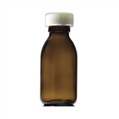Picture of 30ml Precapped Round Glass Bottles - GE30
