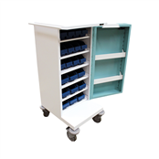 Picture of 21 TRAY COMPACT UNIT DOSAGE TROLLEY - HECT501