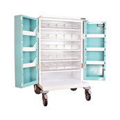 Picture of 25 TRAY COMPACT UNIT DOSAGE TROLLEY - HECT650