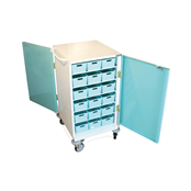 Picture of 36 TRAY COMPACT UNIT DOSAGE TROLLEY - HECT660