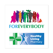 Picture of Healthy Living Window Cling *Clearance* - HLPWSF