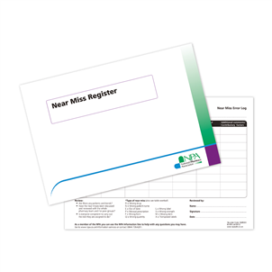 Picture of Near Miss Register Book - NMR001