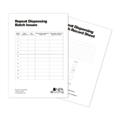 Picture of Repeat Dispensing Record Pads - RPD070