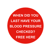 Picture of Blood Pressure Alert Labels - STI1000BP