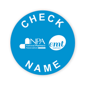 Picture of Check Name Alert Labels - STI1000CN