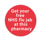 Picture of Free NHS Flu Jab Labels - STI1000FLU