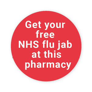 Picture of Free NHS Flu Jab Labels - STI1000FLU