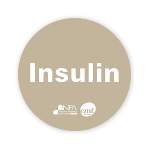 Picture of Insulin Alert Labels - STI1000INS